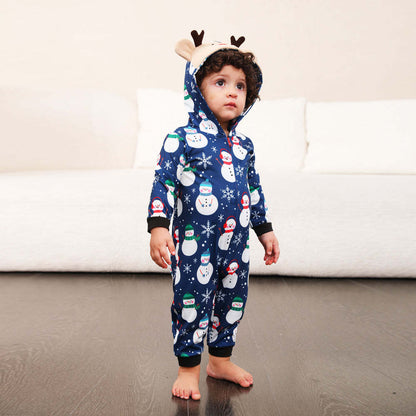 Snowman Print Matching Family Onesies