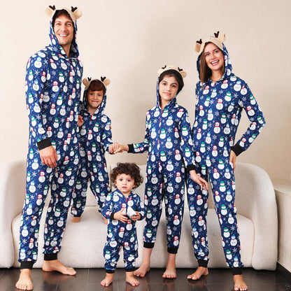 Snowman Print Matching Family Onesies