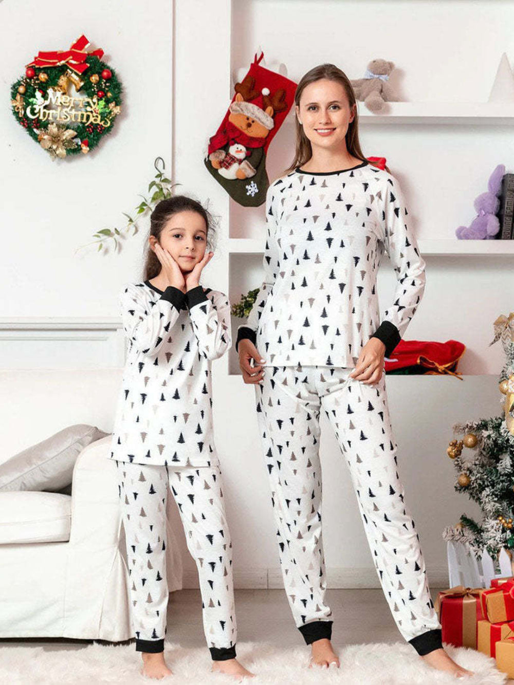 Family Matching Holiday Pajamas