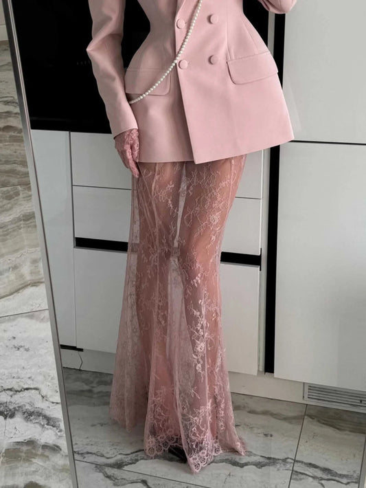 Exquisite Lace Mermaid Skirt