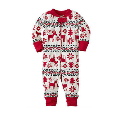 Christmas Deer Family Pajama Set(with Pet's dog clothes)