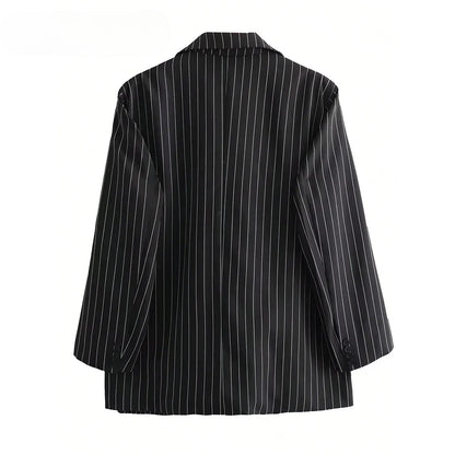 Elegant Oversized Single Breasted Blazer