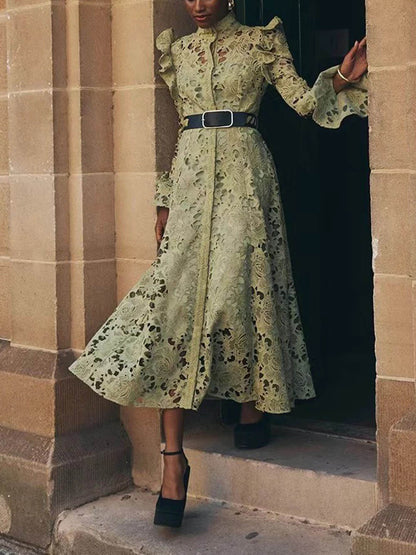 Sexy Lace Maxi Dress
