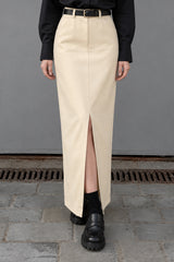Effortless Slit Graceful Maxi Skirt