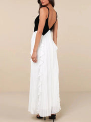 Chiffon V-Neck Cami Dress