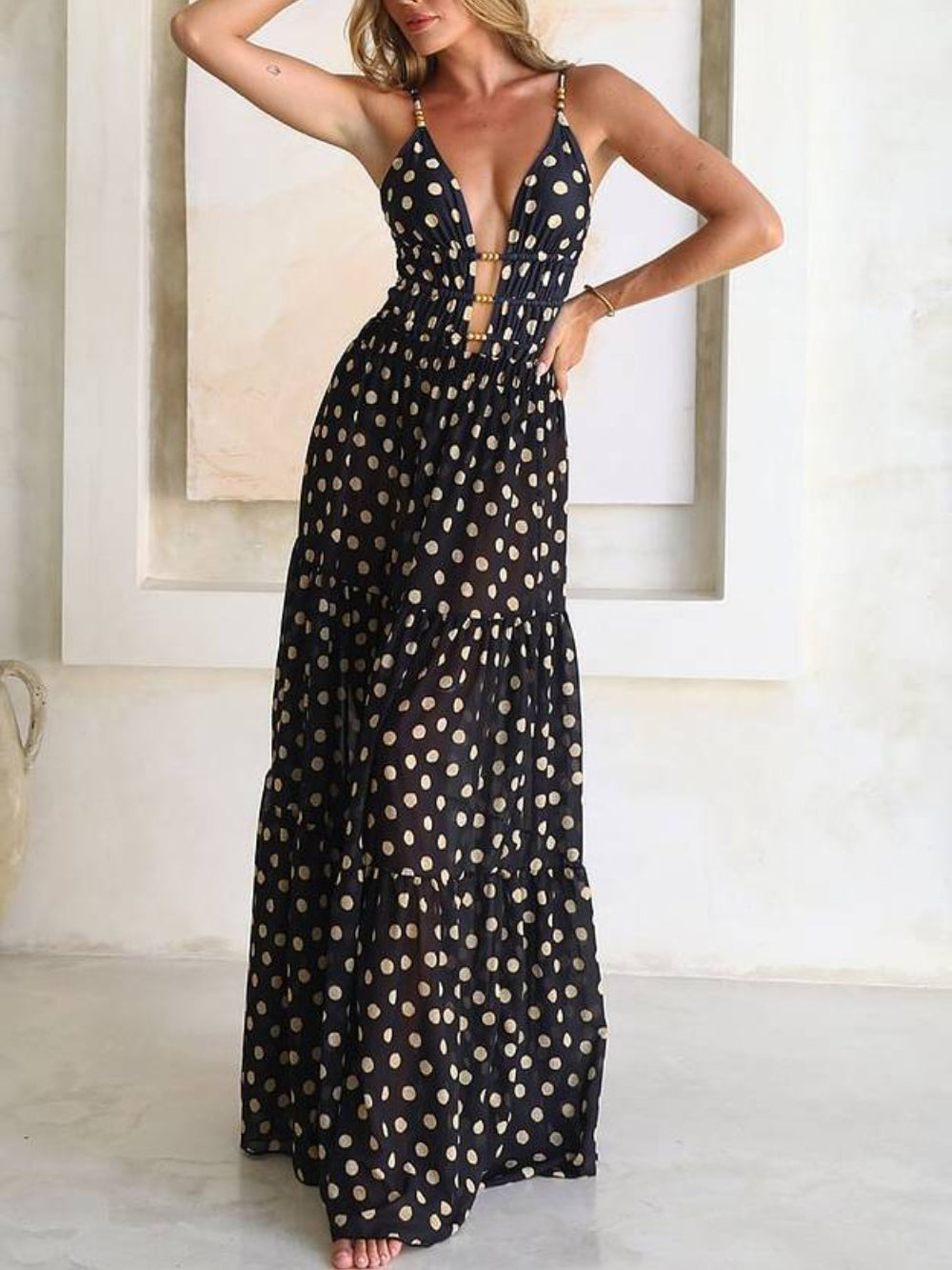 Swimsuit and Overskirt Set