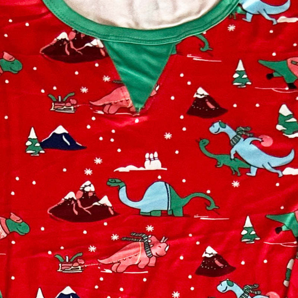 Cute Dinosaur Matching Family Pajamas