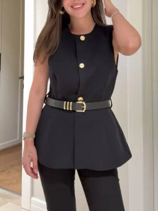 Minimalist Tailored Vest