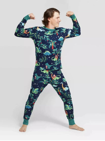 Christmas Dinosaur Family Pajama Set