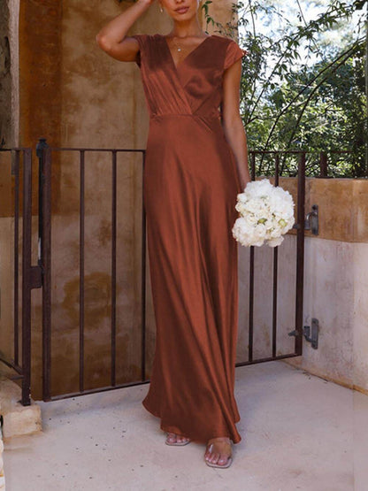 V-Neck Sexy Mermaid Dress