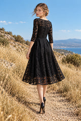 Slim Lace Casual Party Dress