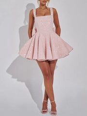 Elegant Big Bow Party Dress