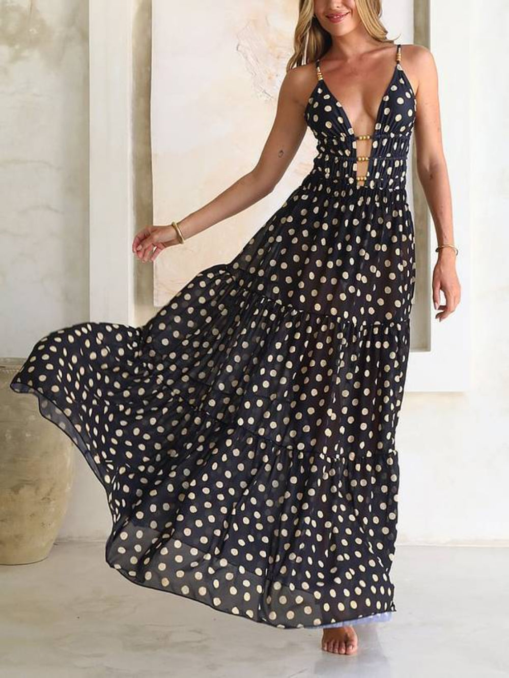 Swimsuit and Overskirt Set