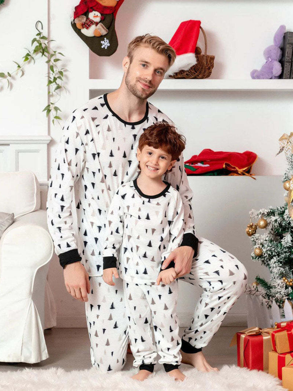 Family Matching Holiday Pajamas