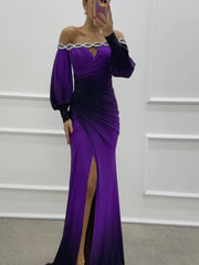 Strappy Positioning Slit Dress