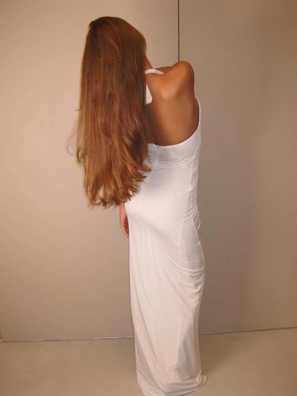 Floral Halter Backless Maxi Dress