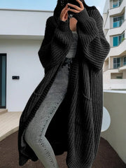 V-Neck Loose Knit Cardigan