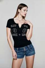 Vintage Fitted Solid T-shirts