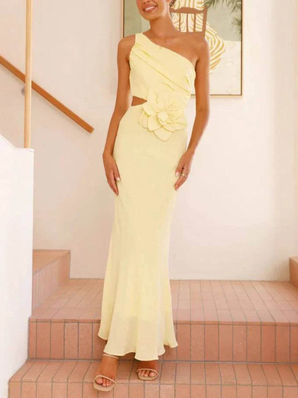 One-Shoulder Bodycon Dress