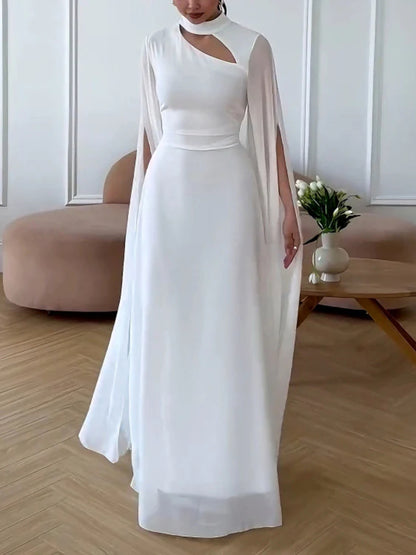 Long Sleeve Fitted Elegant Dress