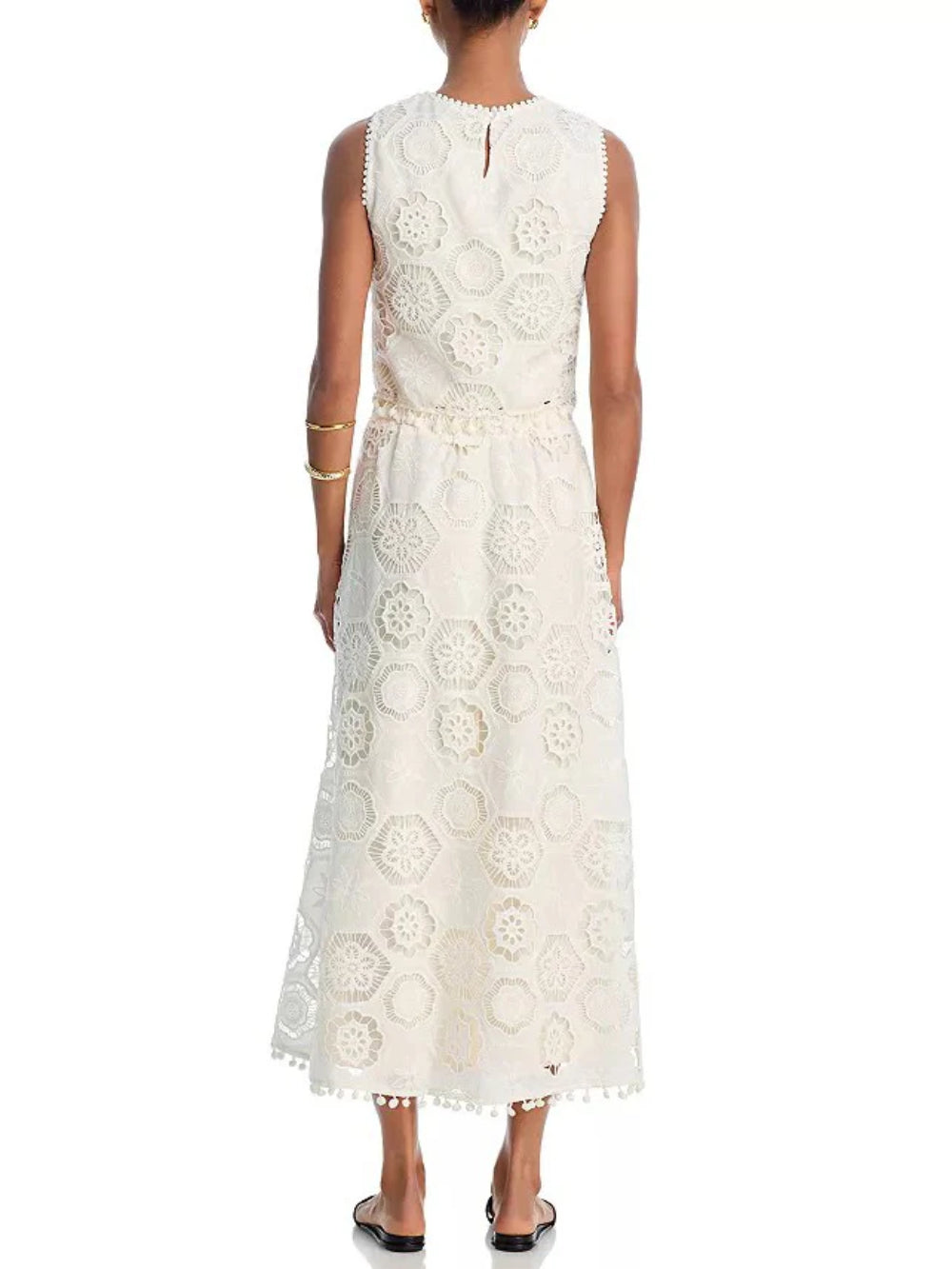 Hollow Lace Tank Top