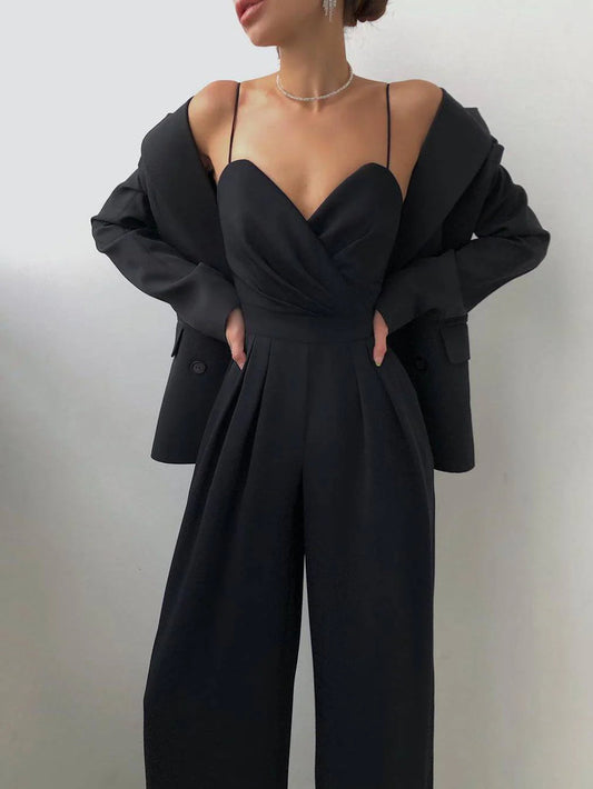 Minimalist Straight Leg Jumpsuit