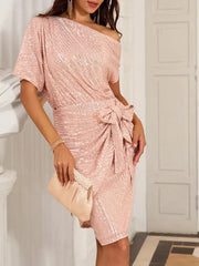 Shiny Party Mini Dress