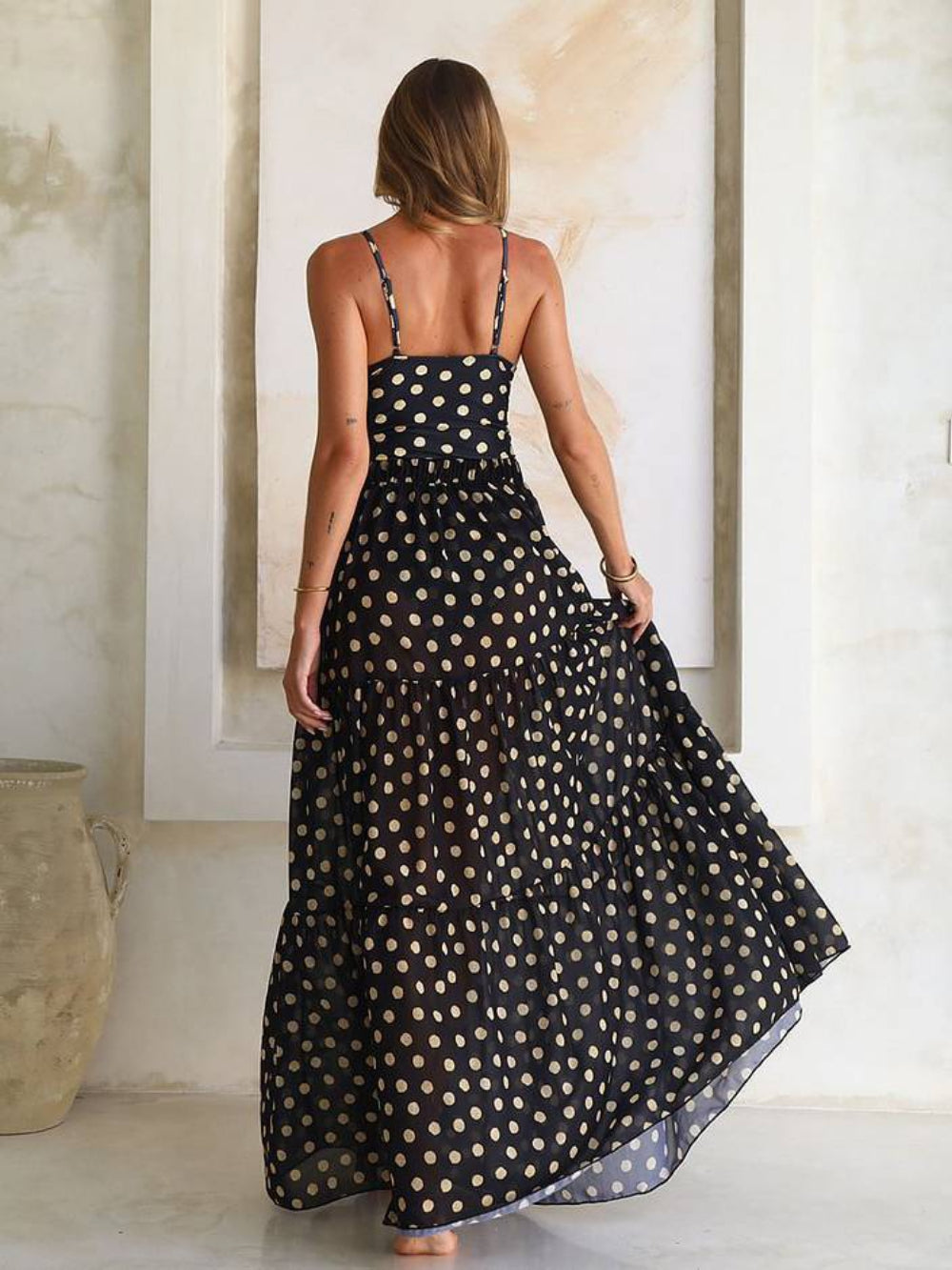 Swimsuit and Overskirt Set