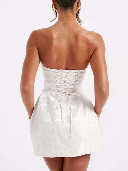 Lace Embroidered Cami Dress