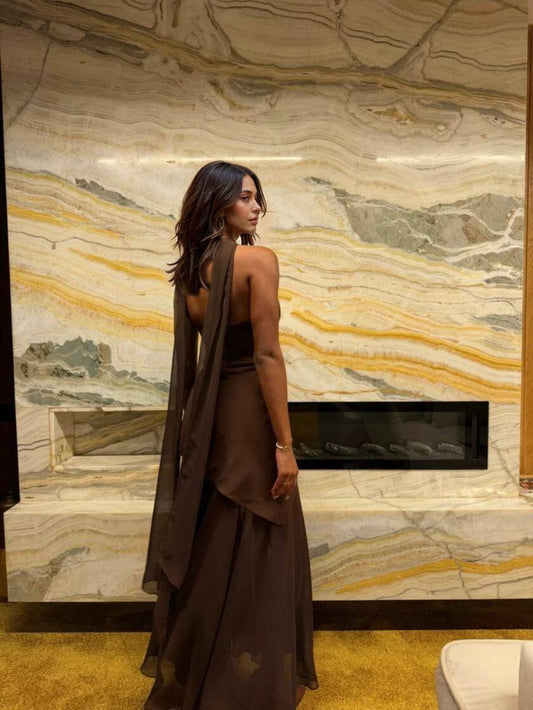 Strapless Off-Shoulder Sleeveless Dress