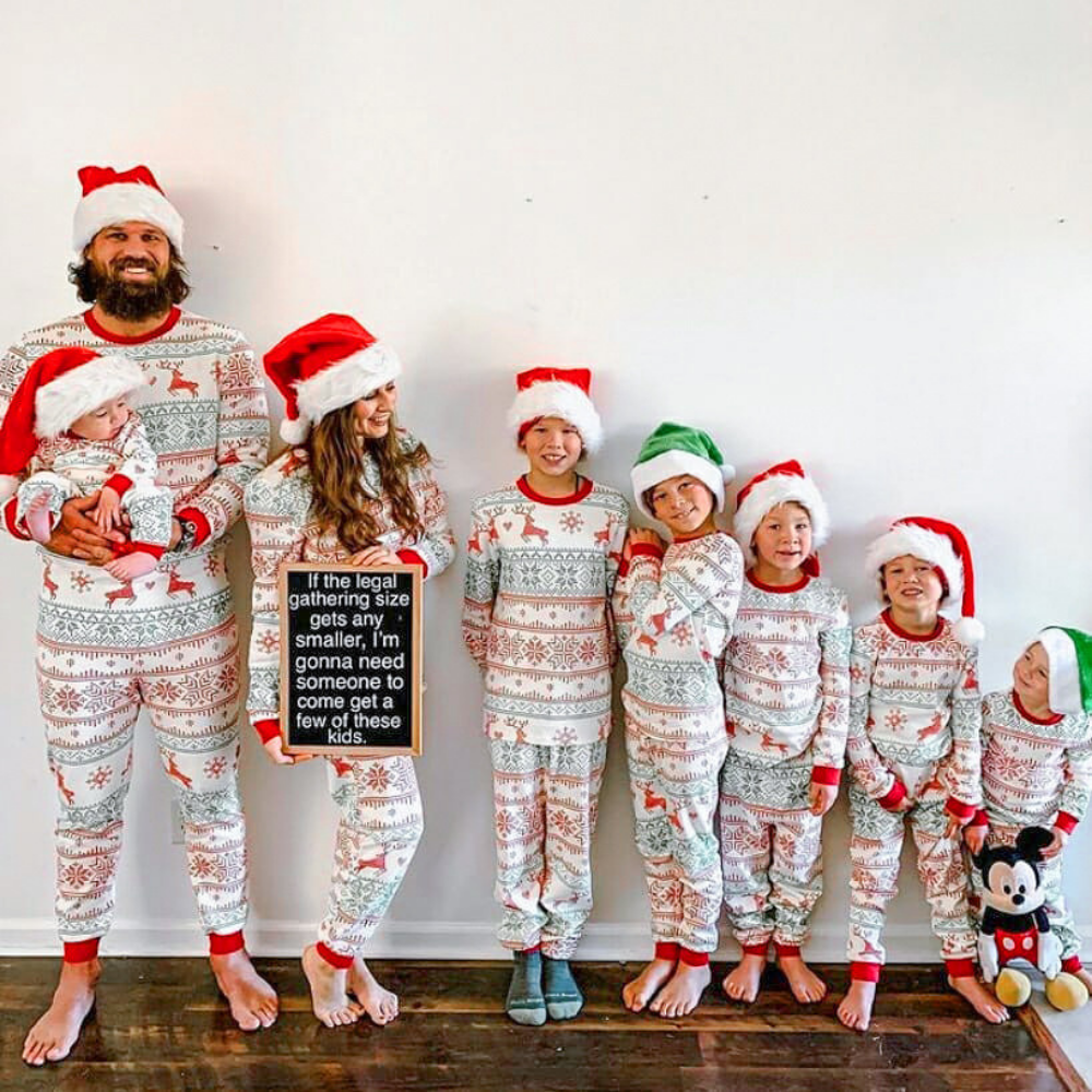 Christmas Deer Family Pajama Set