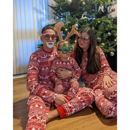 Christmas Print Matching Family Pajamas