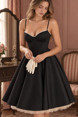 Lace-Draped Off-Shoulder Midi Dress