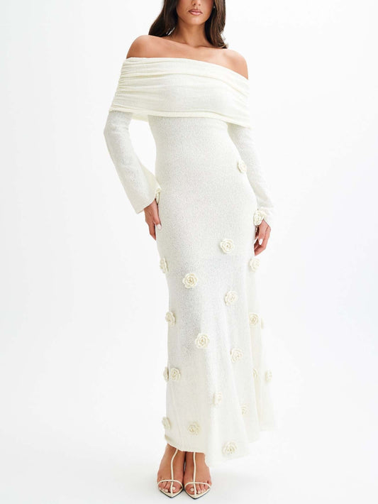 Floral Off-Shoulder Dress