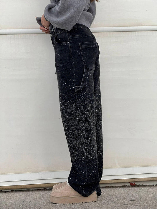 Balloon Fit Denim Jeans
