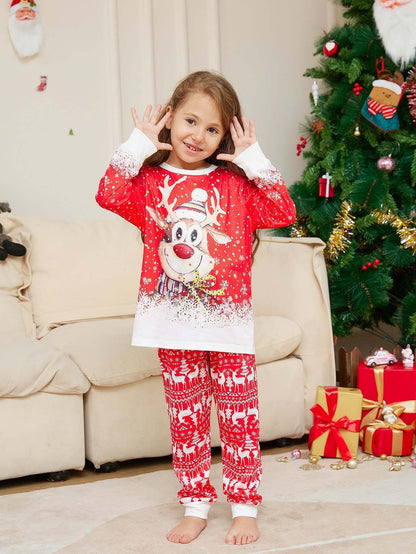 Snow Elk Family Pajamas