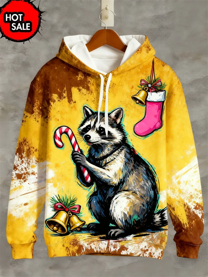 3D Print Christmas Animal Hoodie