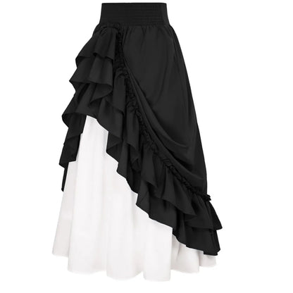 Retro Victorian A-Line Skirt