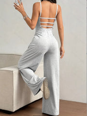 Halter Backless Slim Jumpsuit