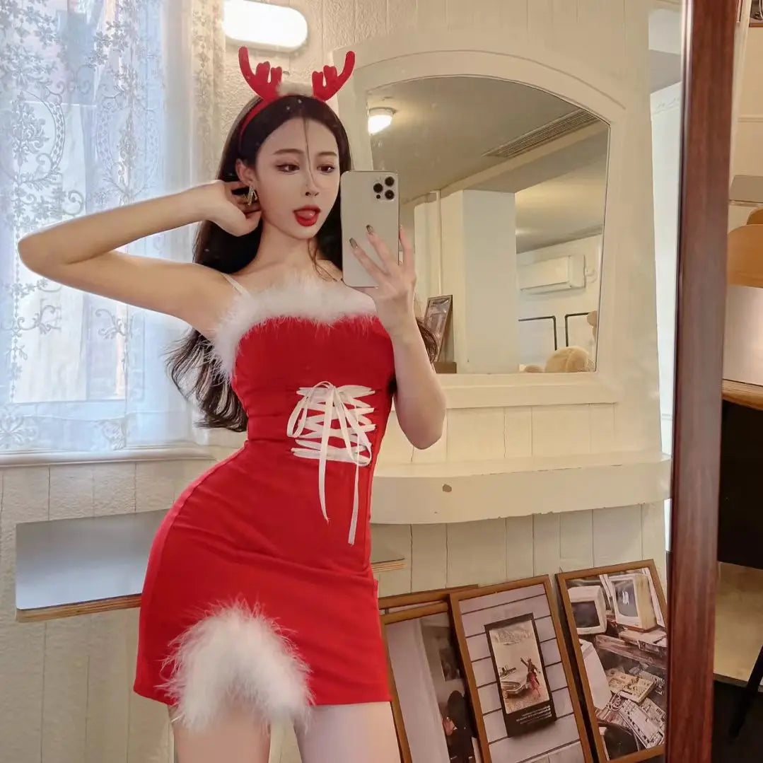 Rudolph Cosplay Performance Dress
