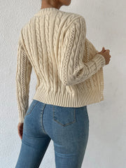 Long Sleeve Knit Cardigan