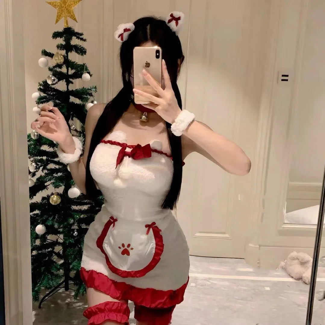 Lolita Maid Christmas Dress