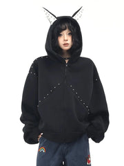 Gothic Full-Zip Sweatshirt