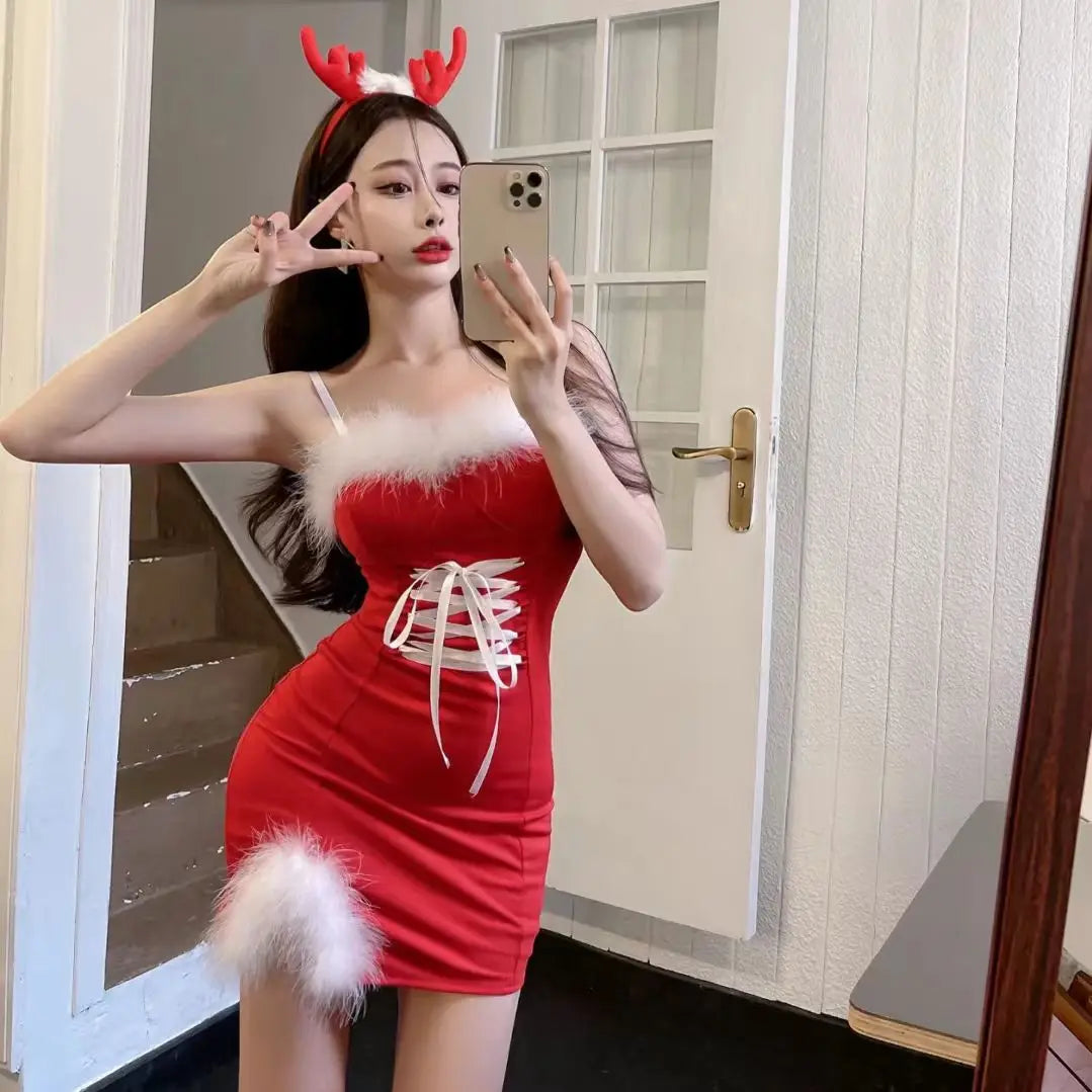 Rudolph Cosplay Performance Dress