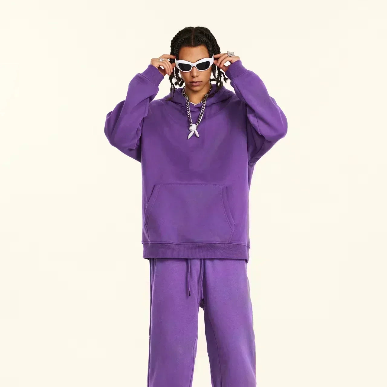 Streetwear Christmas Deer Pullover