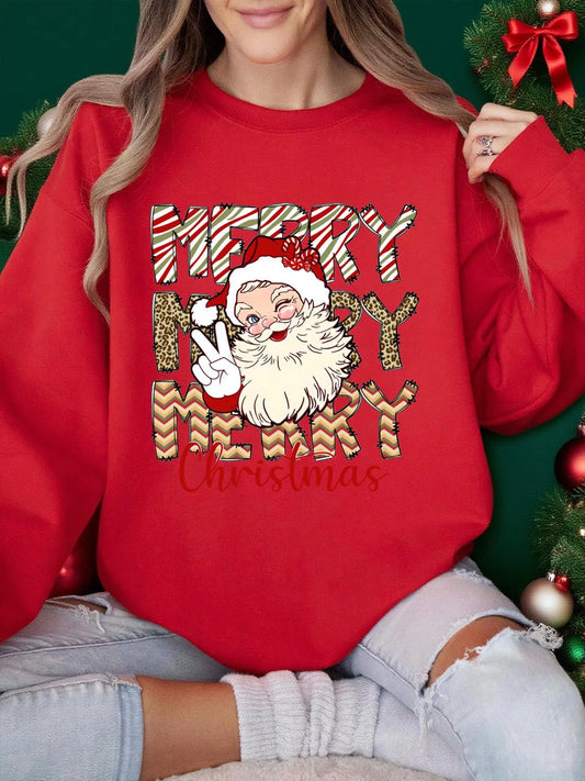 Merry Christmas Santa Claus Sweatshirt