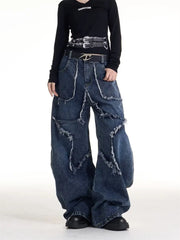 Ripped Hip-Hop Jeans