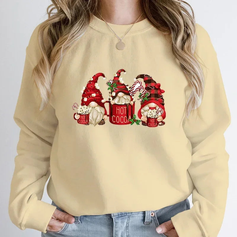 Fleece Christmas Pullover for Women