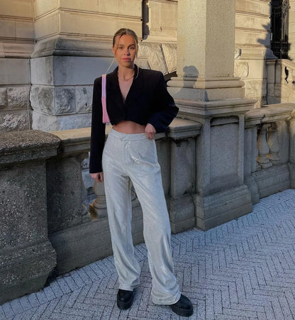 Oversized Sparkly Blazer