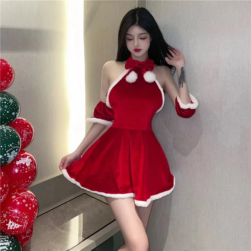 Sexy Christmas Lingerie Dress
